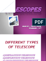 Telescope - Types and Functioning