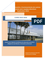 02-SECUNDARIA-Documento Inicio Curso 15-16 PDF