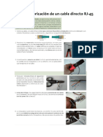 Fabricación Cable rj45 PDF
