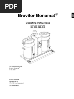 BRAVILOR Coffeaparat Instruction Manual