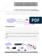 Fiche de Cours Eleve - Autocommutateur PABX PDF