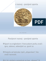 Povijesni Razvoj - Povijest Sporta