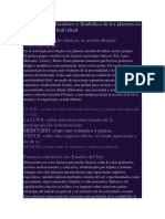 El Significado Esot Rico y Simb Lico de Los Planetas en El Mapa Astral Individual