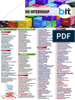 Live Project and Internship: Module-3