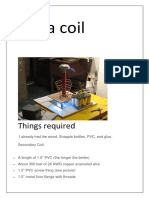 Tesla Coil: Things Required