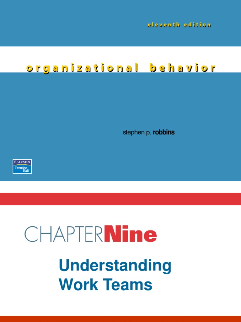 Chapter 9 Understandingteam Pdf Goal Behavior Modification