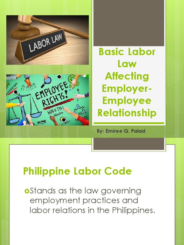 An Overview of Philippine Labor Law and Key Employee Rights and