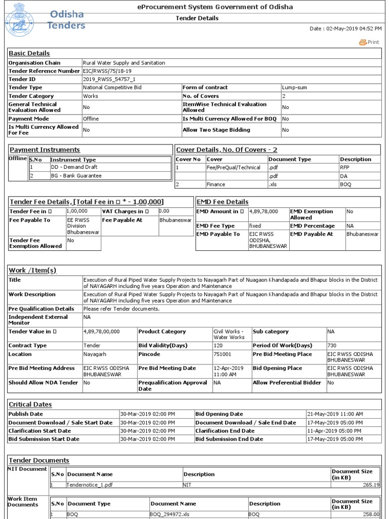 eprocurement-system-government-of-odisha-pdf-water-and-politics