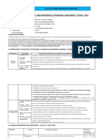 5to Programación Anual DPCC - 5°