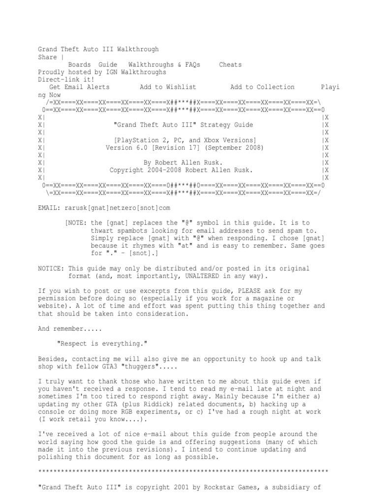 Gta 2 | PDF | Leisure | Computing And Information Technology