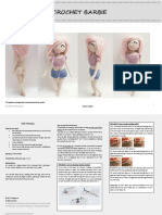 Barbie Doll and Cloths Pattern