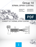 Thermal Spray Coating: Group 14