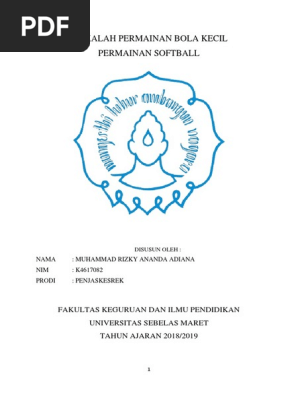 Makalah Softball