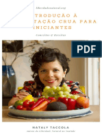 Introdução à alimentação crua: conceitos e receitas