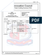 GTU Innovation Council: Patent Drafting Exercise (PDE)