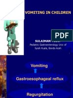 Vomiting in Children: Sulaiman Yusuf