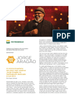 Sambabook celebra Jorge Aragão com participações de Alcione a Zeca Pagodinho