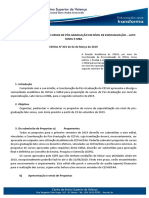 Edital Especialização 2019.2