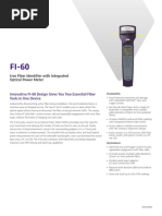 Fi 60 Live Fiber Identifier Integrated Optical Power Meter Data Sheets en