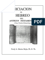 Hebreo Del AT - F. Marius PDF