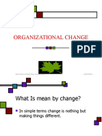 Organizational Change