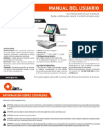 Manual de Usuario POS Scale 15 15 MODELO QBPO1801