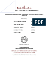 A Project Report On: Submitted in Partial Fulfillment of The Requirement For The Award of Diploma Mechanical Engineering