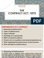 THE Contract Act, 1872