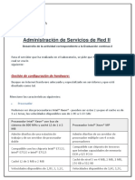 Administracion de Servicios Redes II