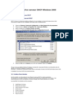 Configuration DHCP Et DNS