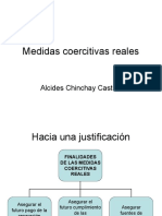 Medidas Coercitivas Reales