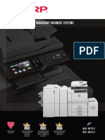 High-Speed Monochrome Workgroup Document Systems: MX-M753 MX-M623