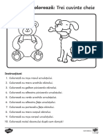 3 Cuvinte Cheie Asculta Si Colorează Fisa de Activitate PDF