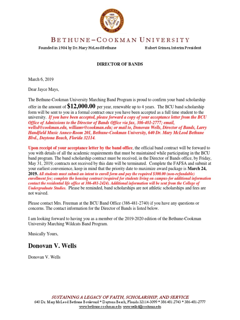 Bethune | PDF | Students | Higher Education