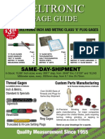 Deltronic Gage Guide Featuring Plug, Thread, Ring Gages and Custom Manufacturing