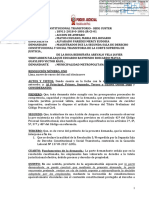 PRIMER JUZGADO CONSTITUCIONAL DECLARA IMPROCEDENTE ACCIÓN DE AMPARO DE MUNICIPALIDAD DE LIMA
