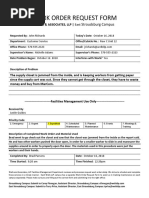 Facilities MGMT Work Order Workpalce Writing Minor 4