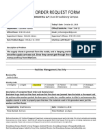 Facilities MGMT Work Order Workpalce Writing Minor 4