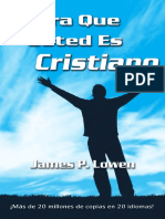 Ahora Que Usted Es Cristiano de James P. Lowen PDF