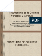 Traumatismo de Columna y Pelvis