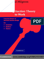 Putting Auction Theory To Work - 2004 - 1era Edición - Milgrom PDF