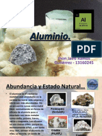 Aluminio- Caracteristicas y Tipos