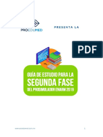 Guia de Estudio para La Segunda Fase Del Curso Del Prosimulador Enarm 2019 VF PDF