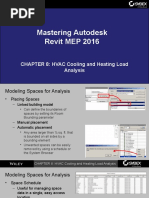 Mastering Autodesk Revit MEP 2016: CHAPTER 8: HVAC Cooling and Heating Load Analysis