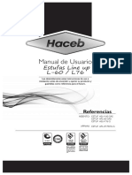 Estufa Assento V 76 Gas GN PL PDF