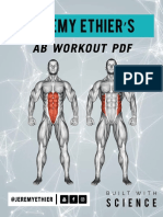 Full Body Workout B Pdf Elbow Human Anatomy