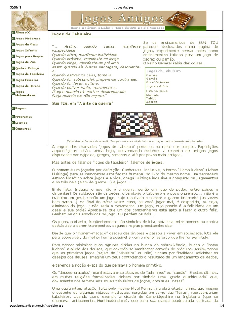 Regras Jogos, PDF, Jogos de tabuleiro tradicionais