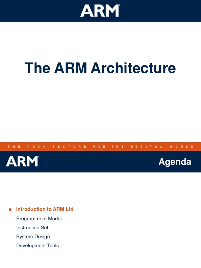 Arm Instructions PDF Arm Architecture Integrated Circuit