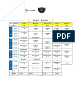 Formato Horario 2019