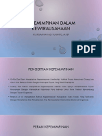 7) Kepemimpinan Dalam Kewirausahaan